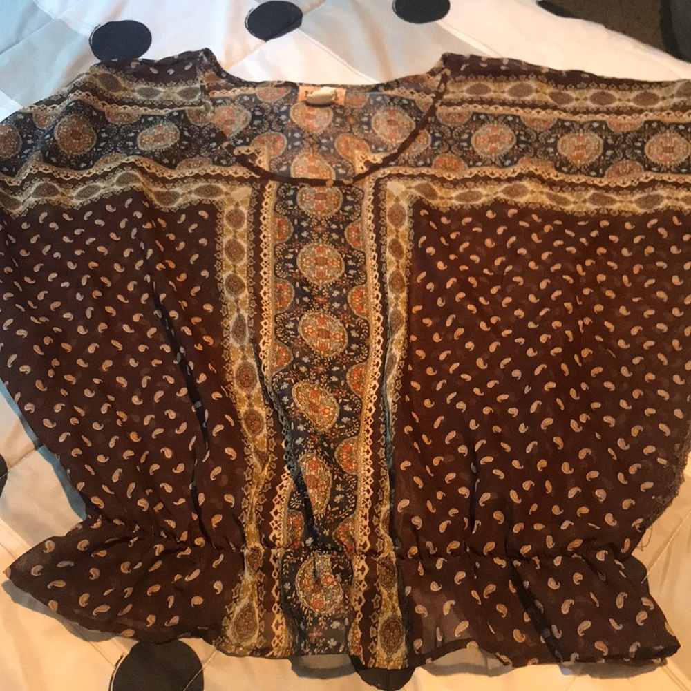 Mudd Boho top